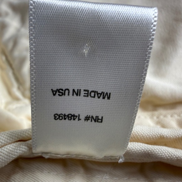 Doen Parker Quilted Jacket Women's S Barn Toggle Closure Mandarin Collar Cream - Picture 12 of 13